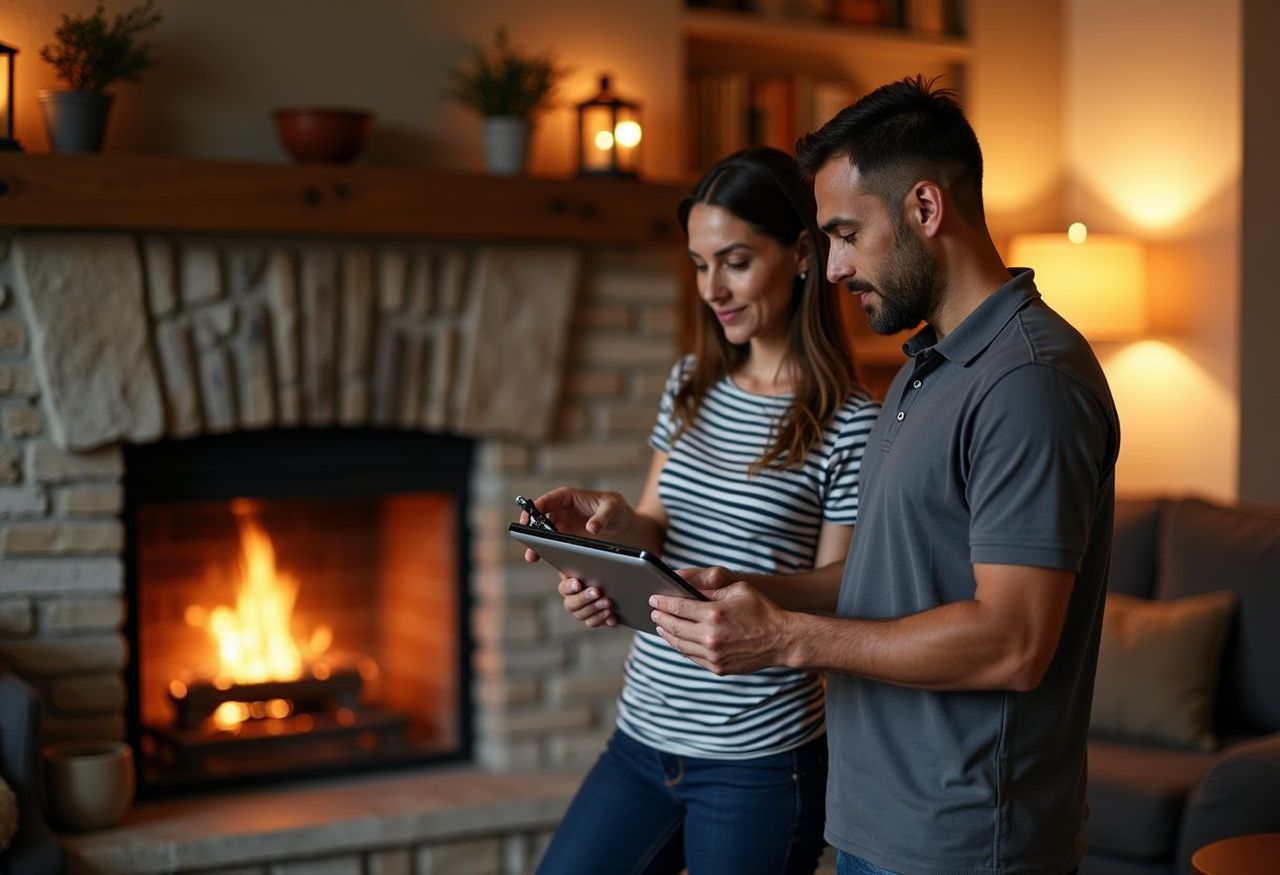 Chimney inspection in Ashburn